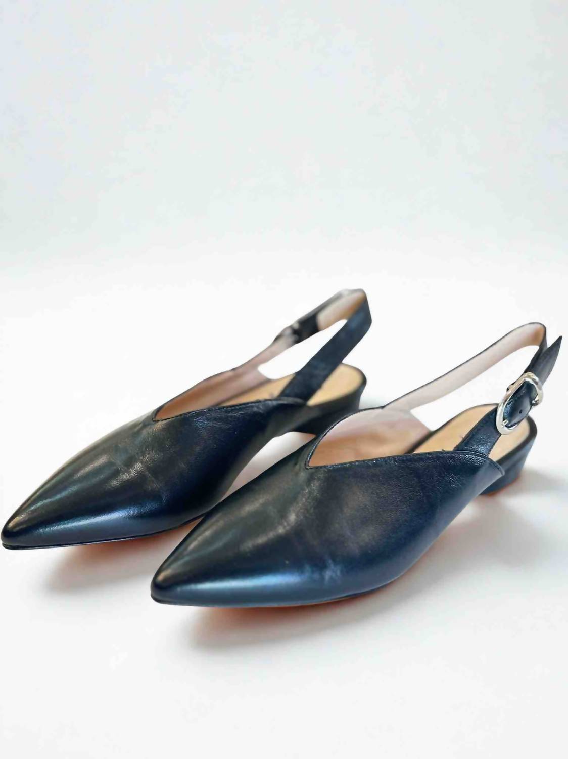 Ametista Slingback-Sandalen aus Leder für Damen