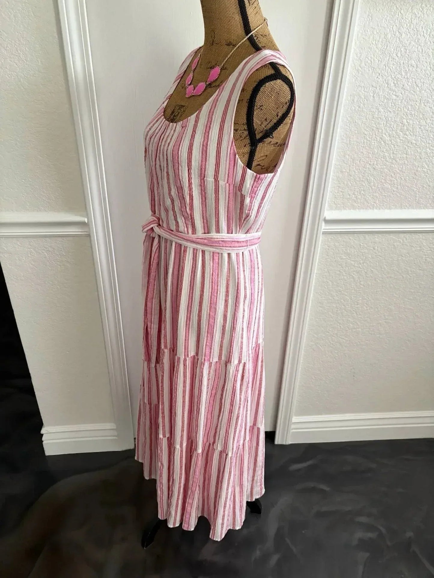 Maxikleid aus Gaze