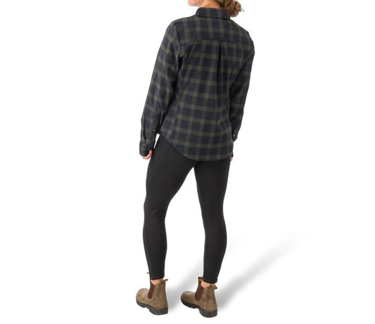 Brigitte Tech Flannel Shirt