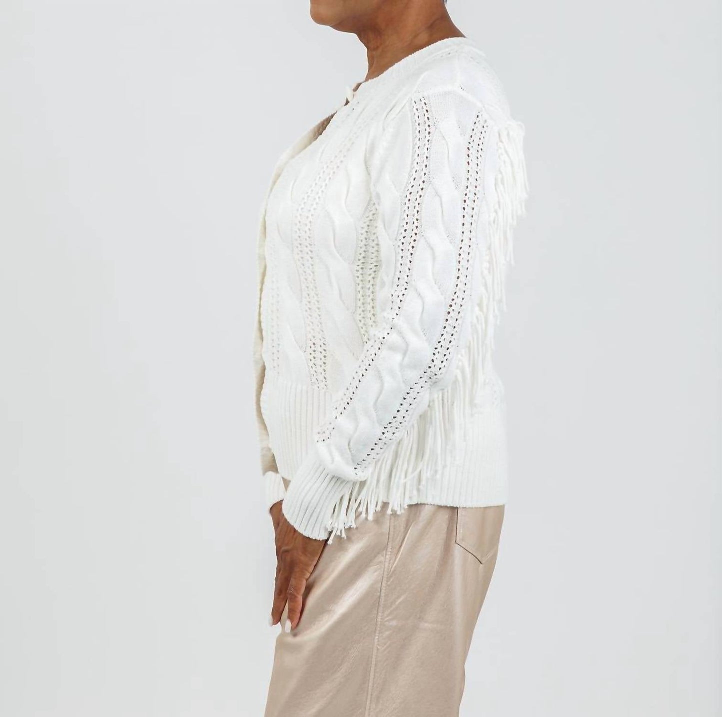 Fransen-Cardigan Hazel
