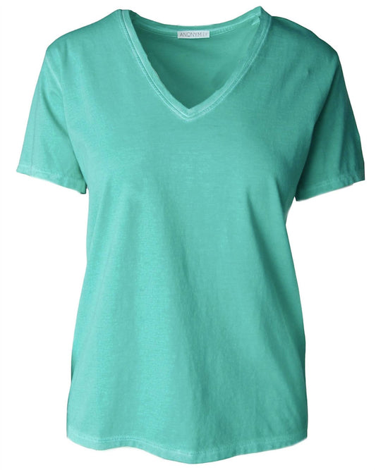 Women's V-neck Jersey Tee