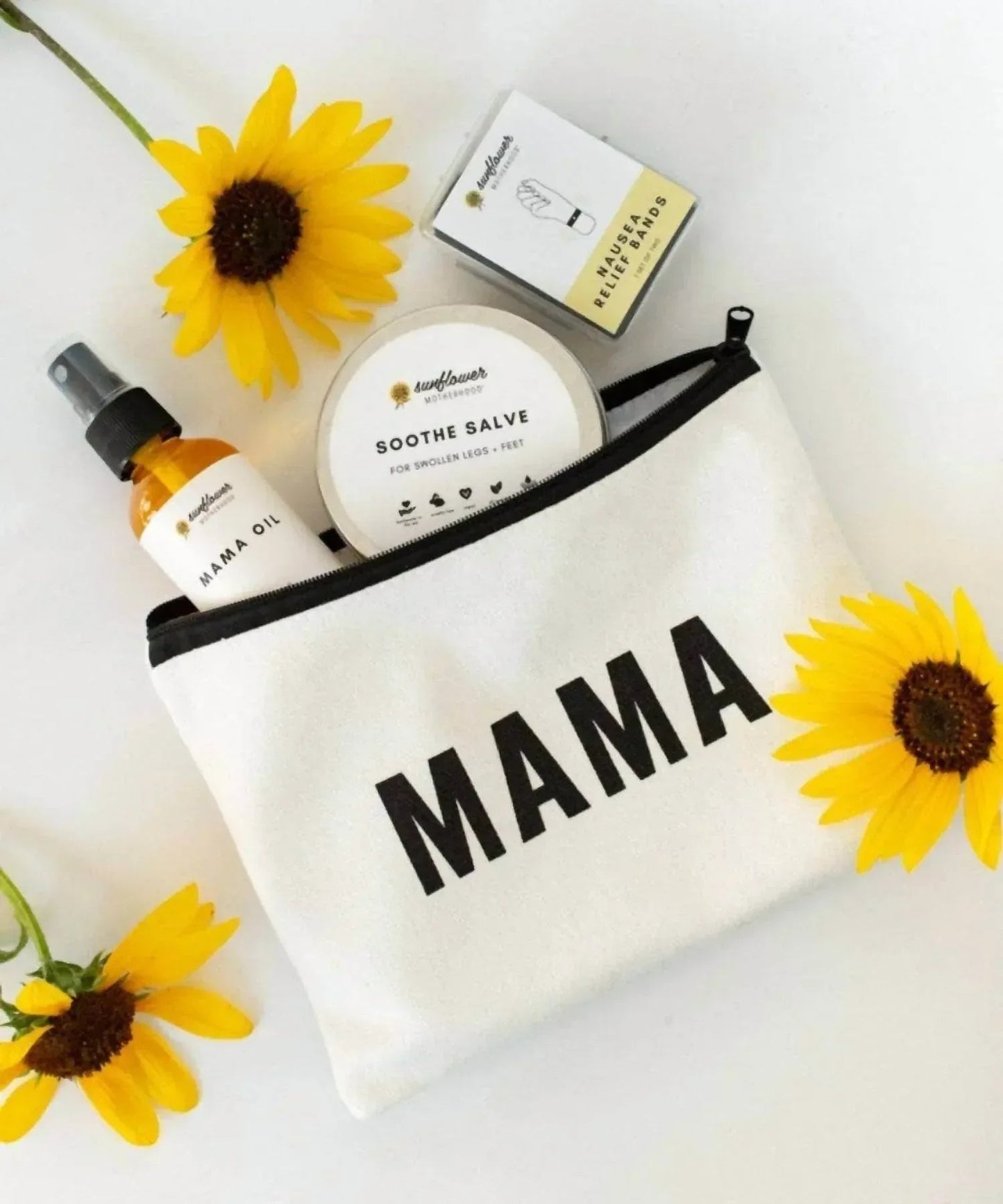 Geschenkset „Schwangerschaft Mama Pouch Bundle“