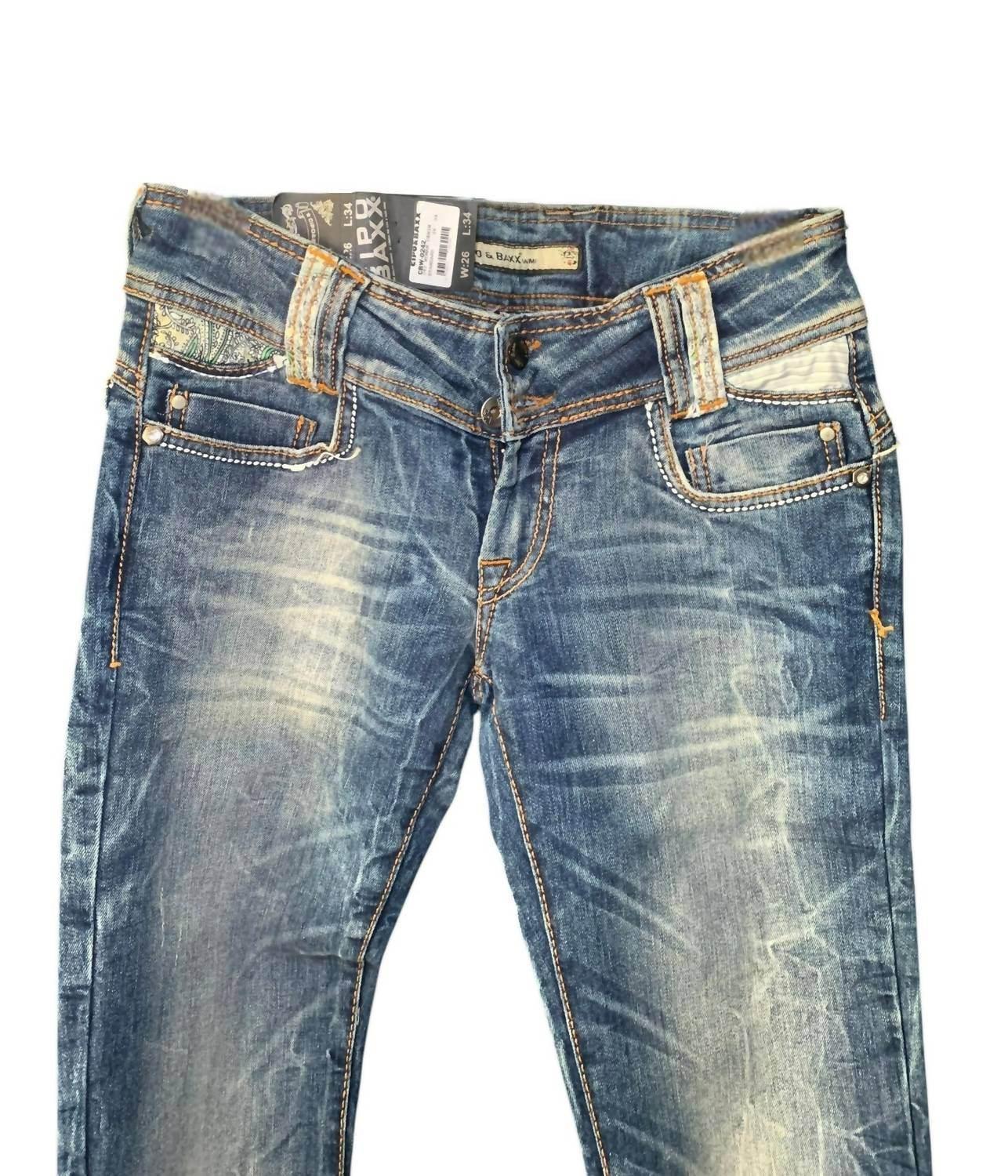 Robuste Damen-Jeans im Vintage-Stil
