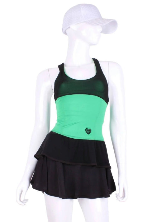 Women's Ruffle Tank Tennis Top