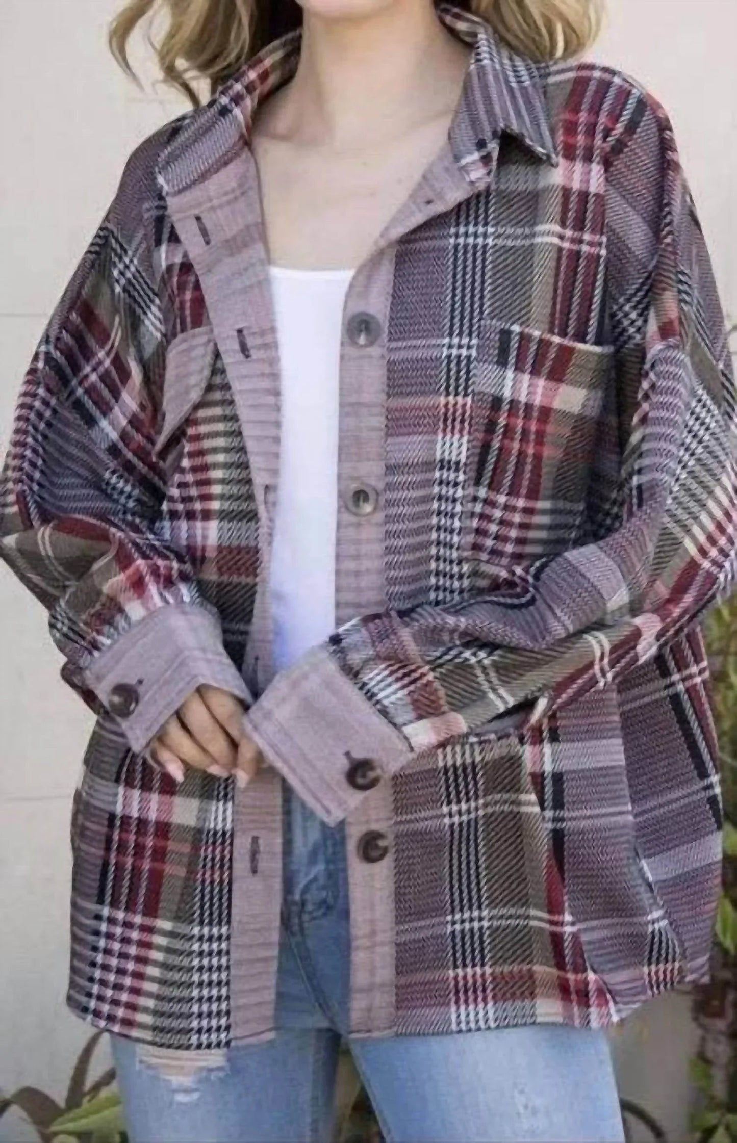 Kariertes Shacket