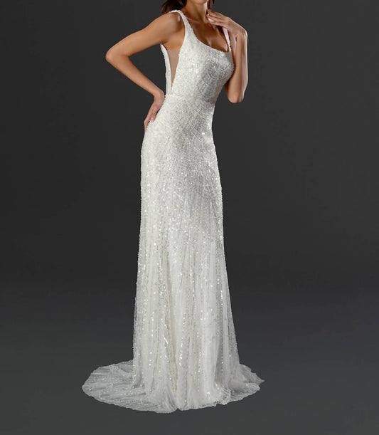 Beaded Wedding Dress