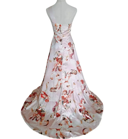 Women's Cherubini Strapless Floor-length Gown