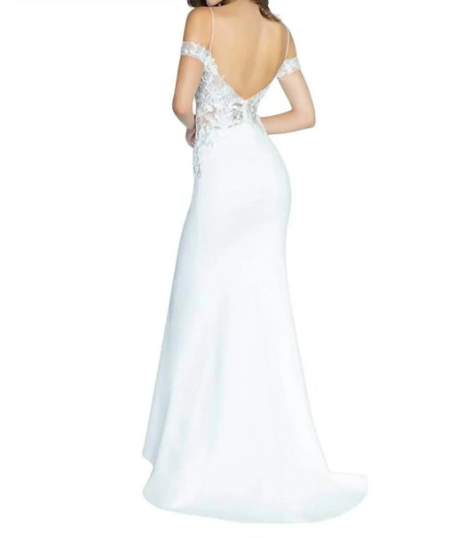 JERSEY-MEERJUNGFRAUEN-HOCHZEITSKLEID