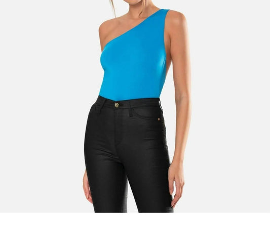 Ezra Asymmetrical Bodysuit Back Cut Out