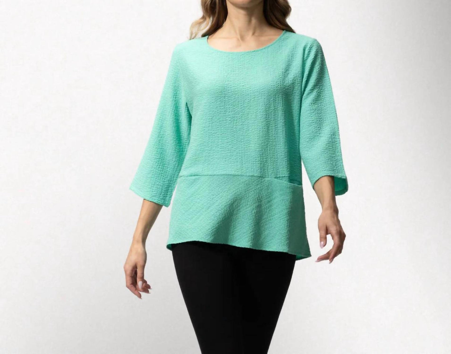 3/4 Sleeve Swing Top