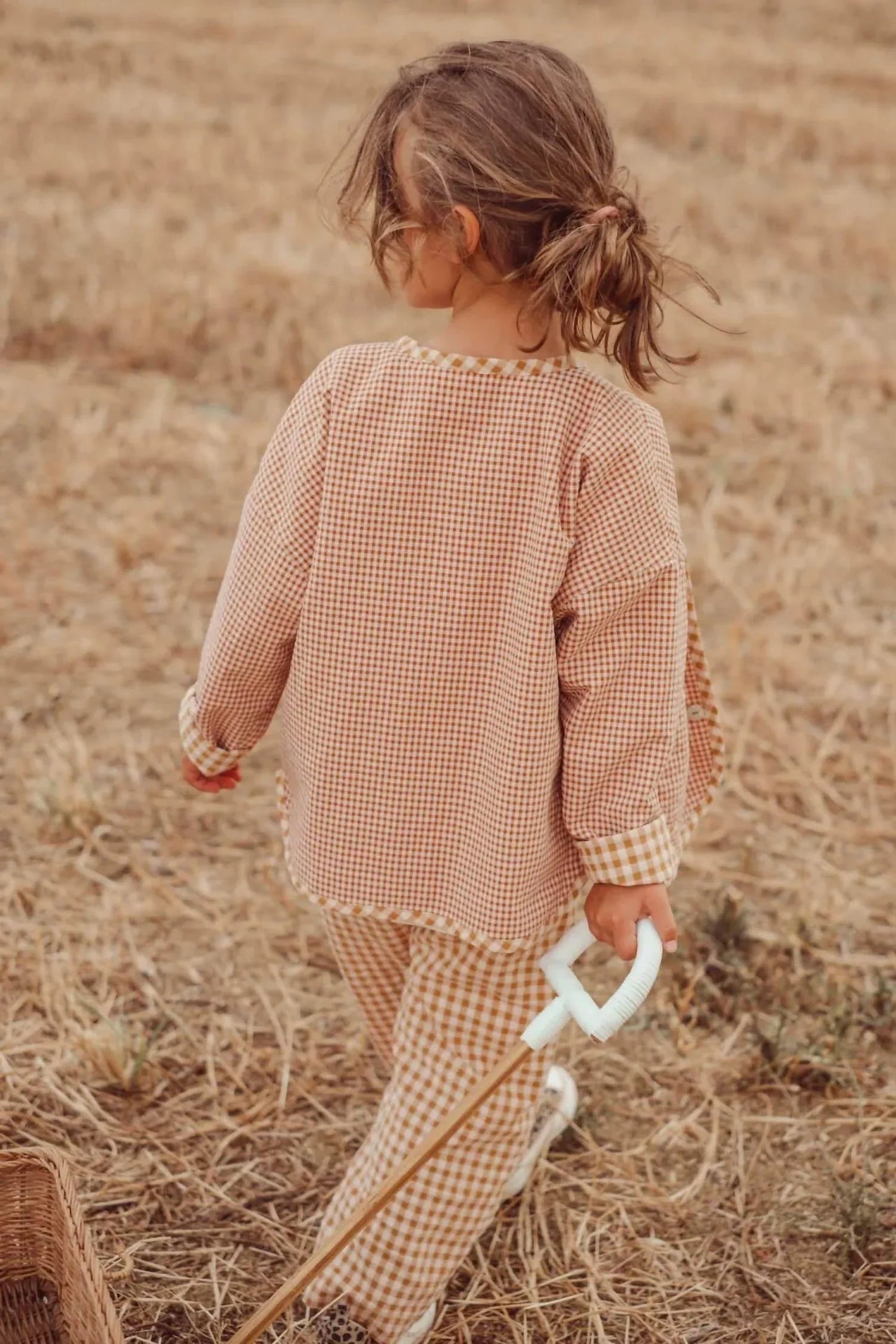 Kid's Lola Check Pants