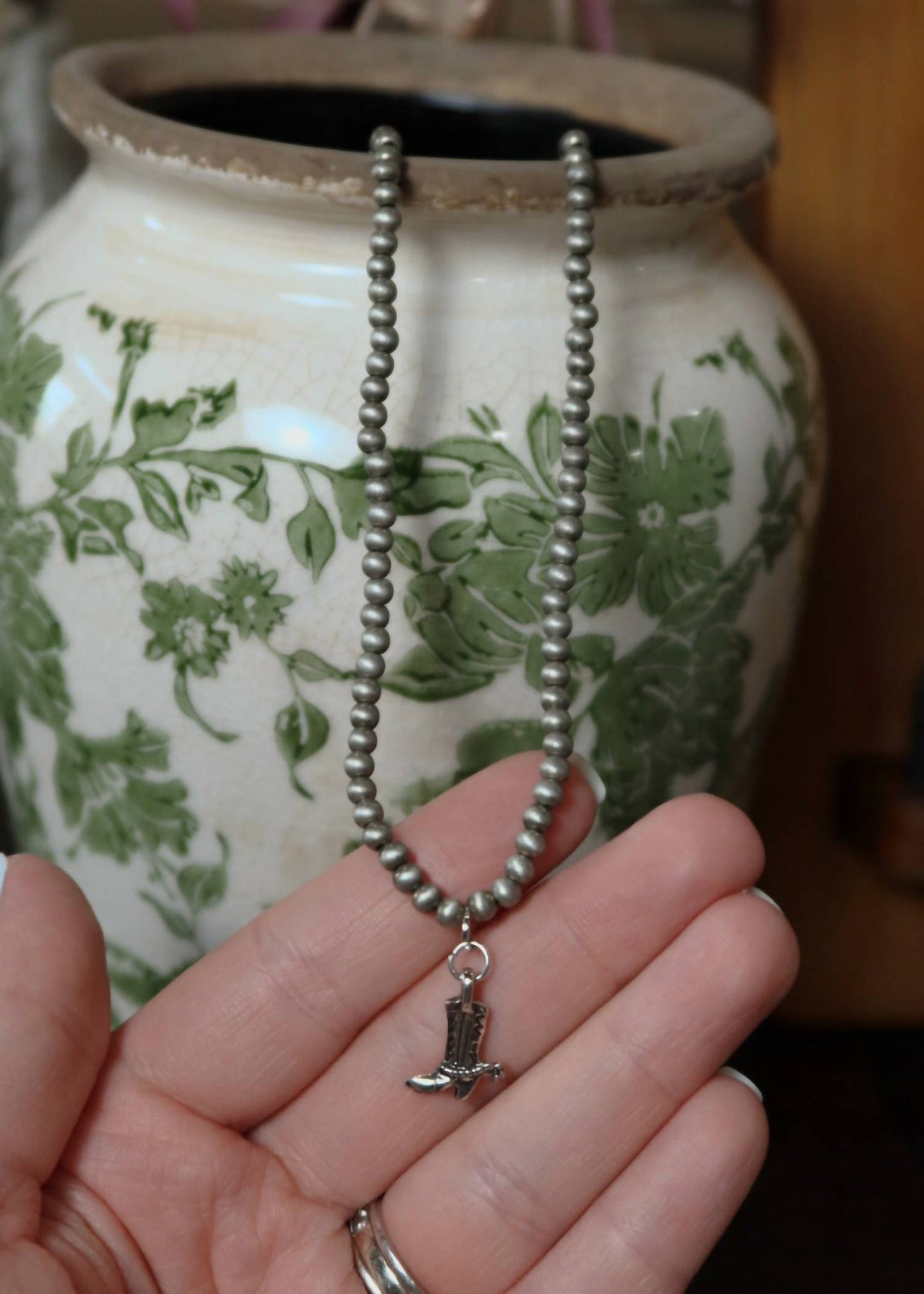 Women's Millie Cowboy Boot Charm Necklace