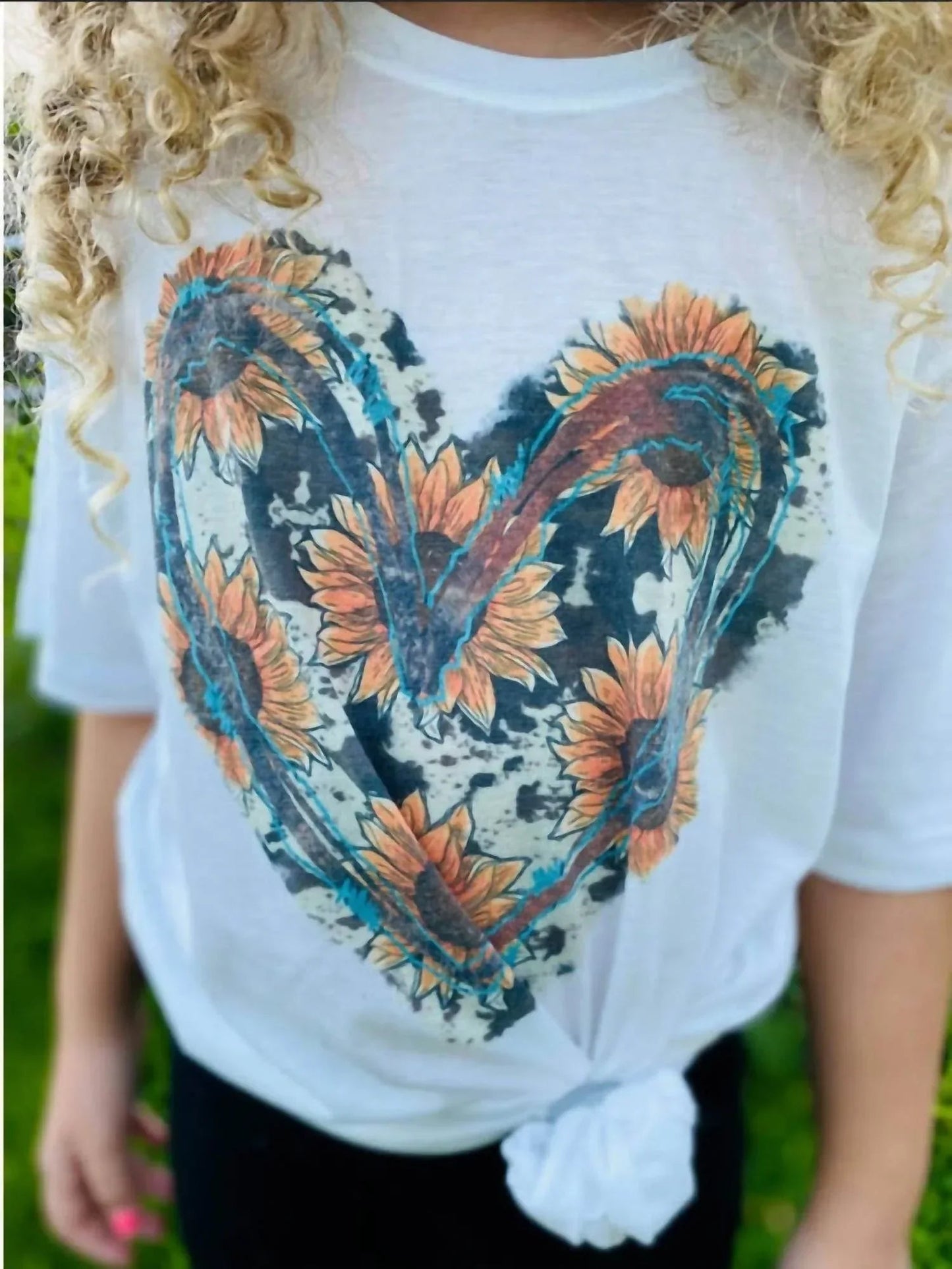 Sunflower Heart Tee