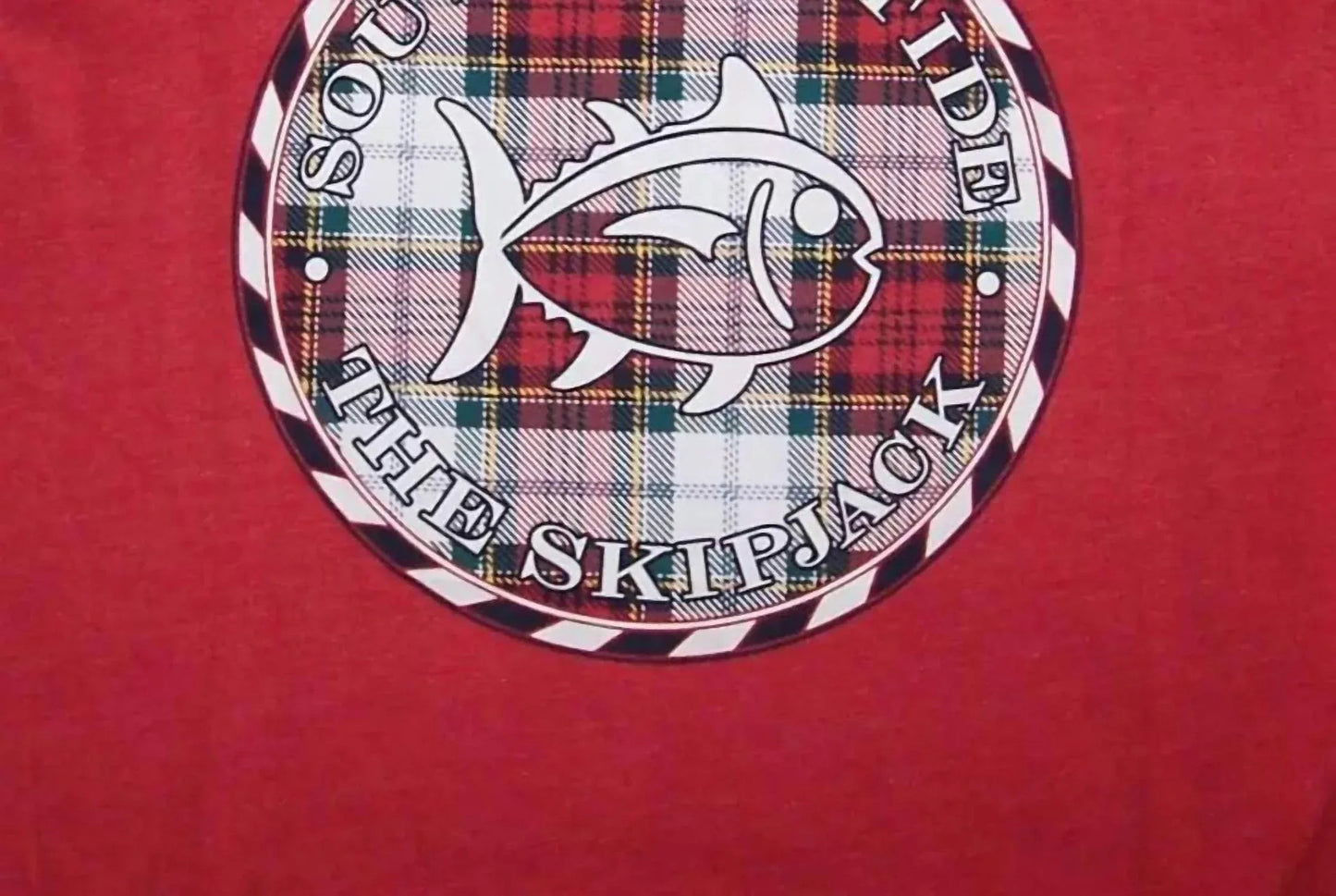 Long Sleeve Plaid Skipjack Tee