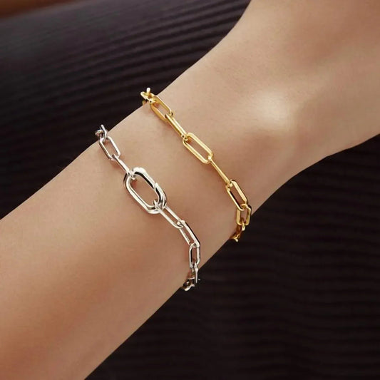 Women's Linked Chunky Bracelet