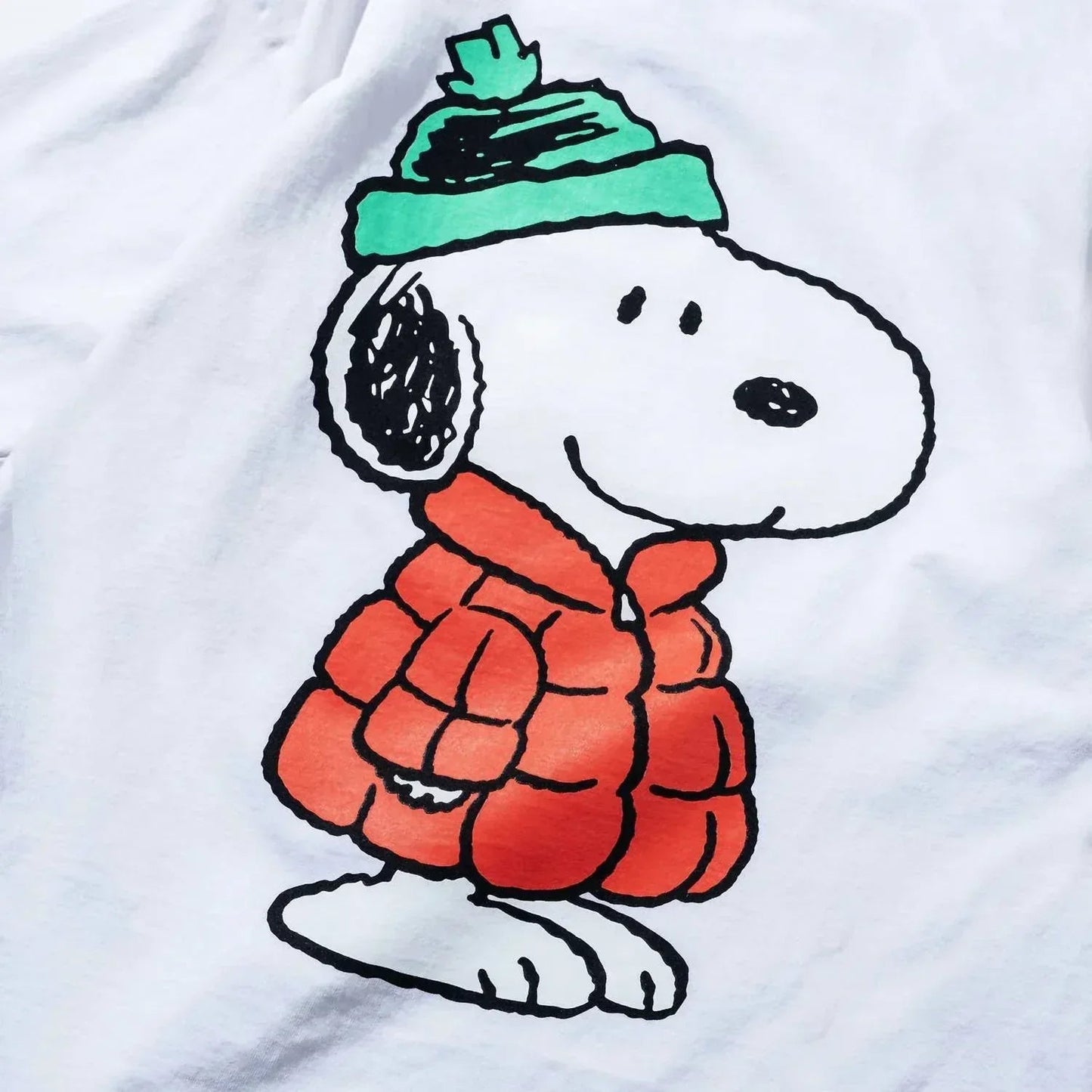 Peanuts Puffer Schild T-Shirt