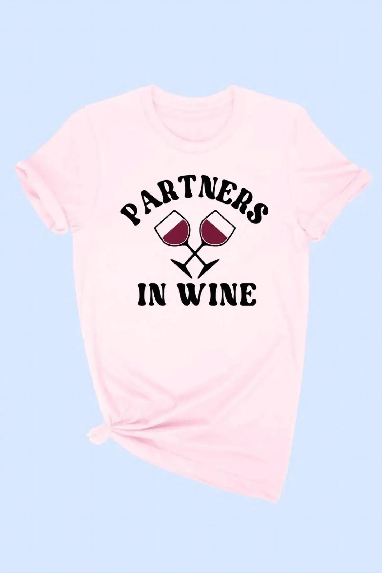 Women's Partners In Wine Graphic T-shirt