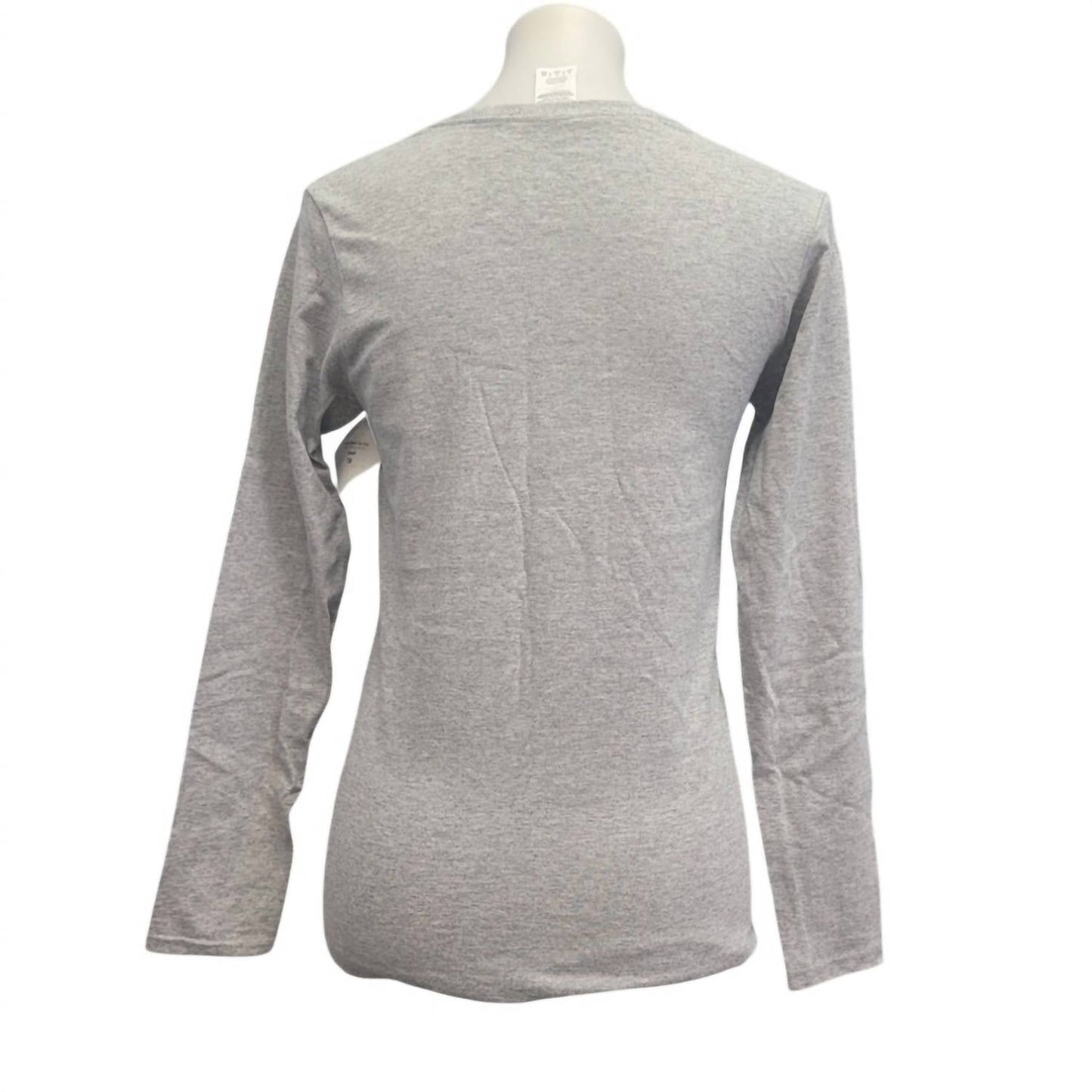 Damen Langarmshirt aus Baumwolle mit Welpen-Motiv