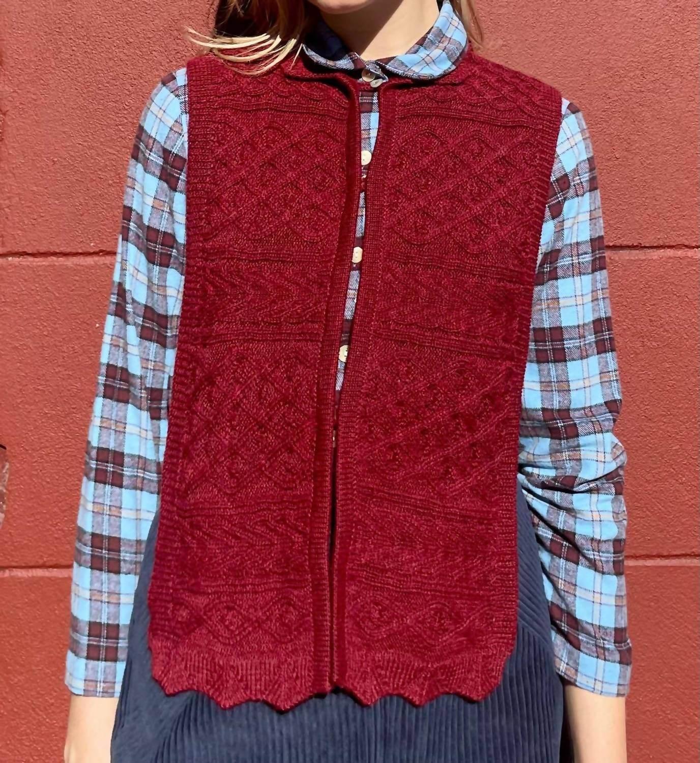 Patrice Baby Alpaca Dickie Sweater