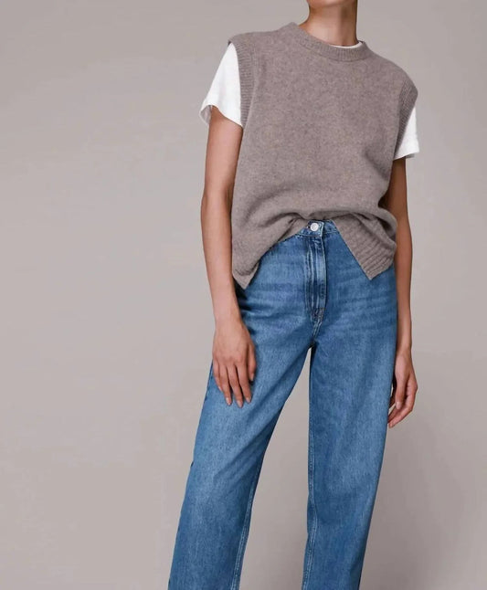 Authentic Side Split Jean