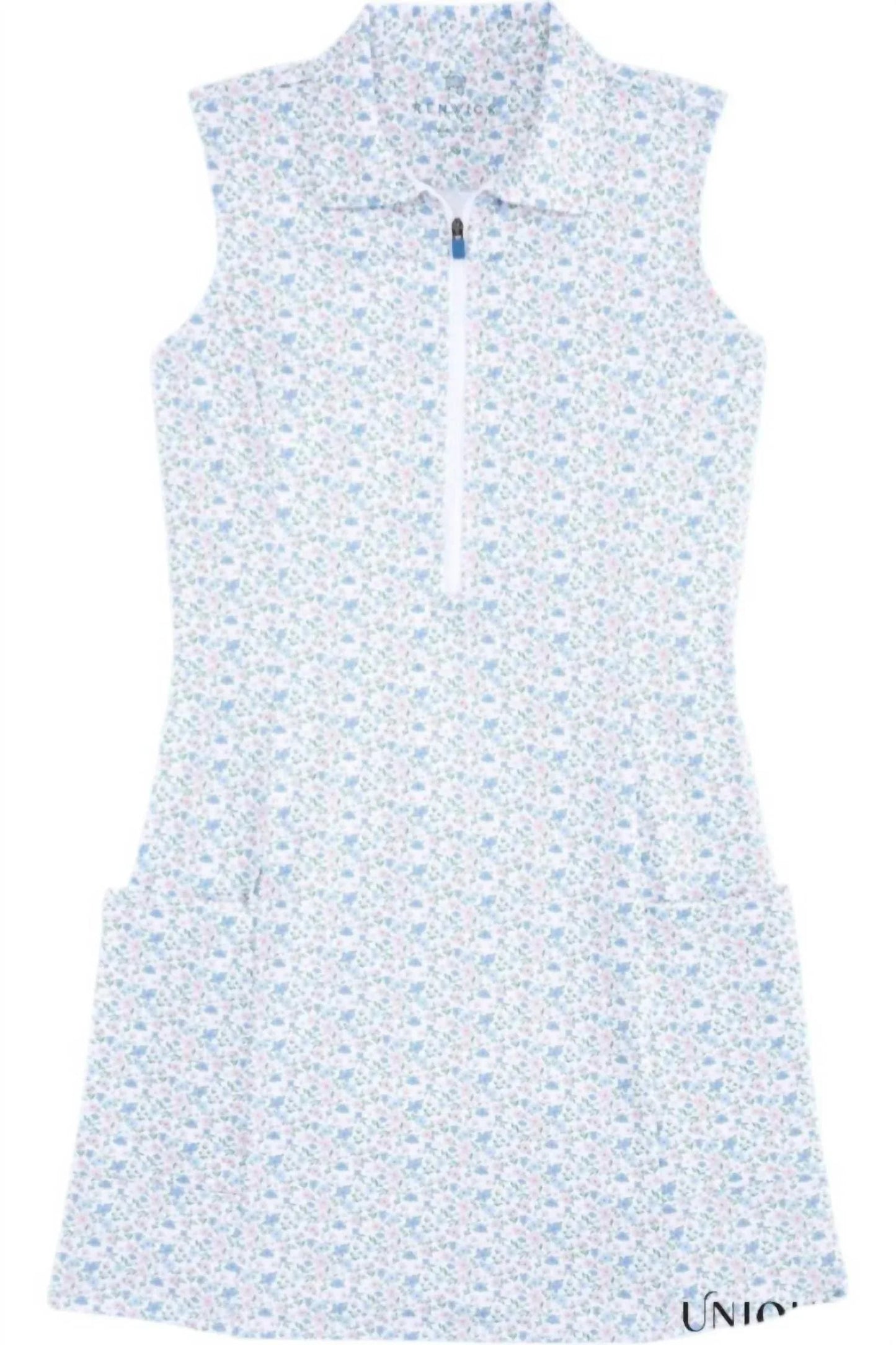 Mini-Sportkleid mit Blumenmuster