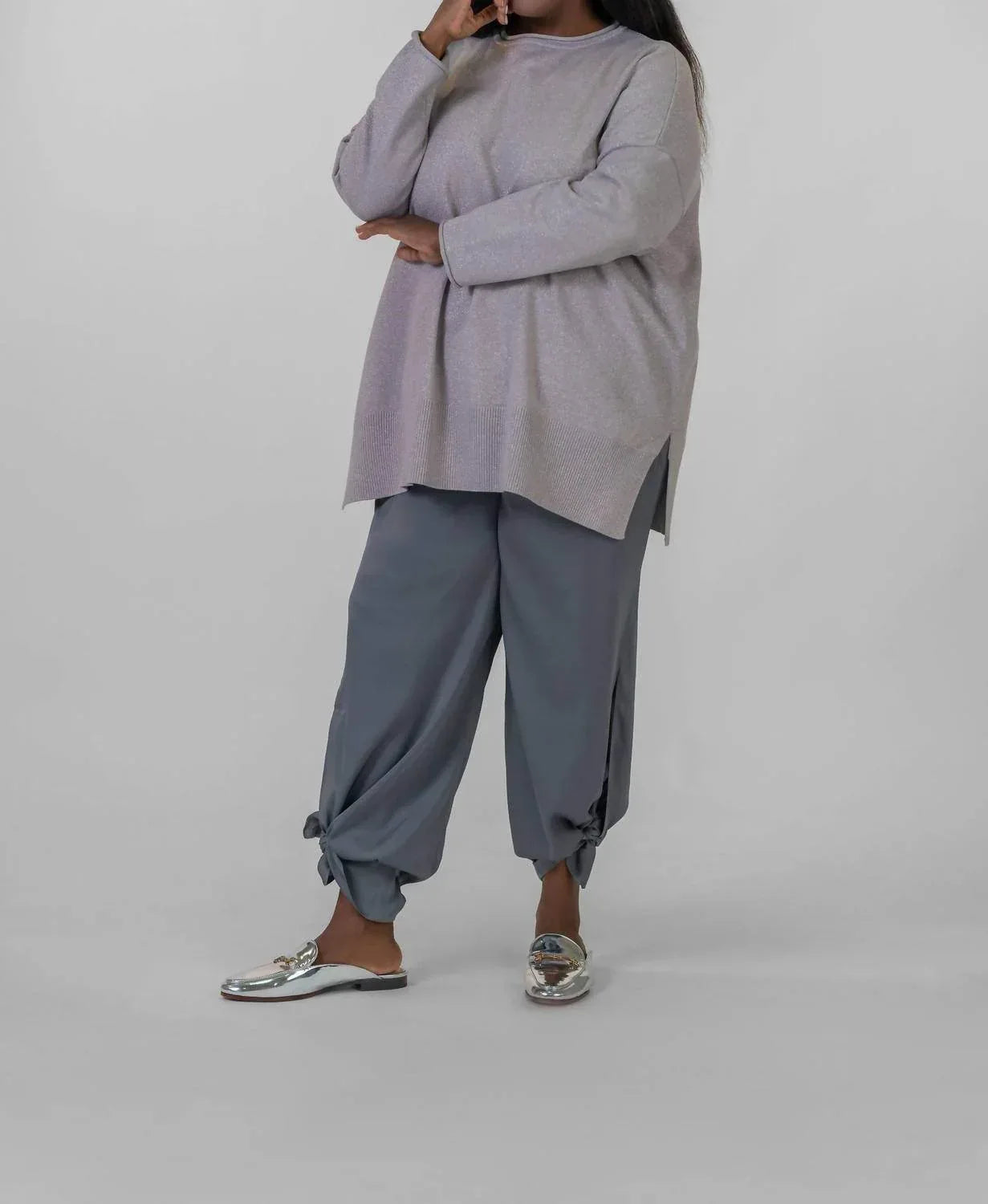 Saku Long Sleeve Long Blouse - Plus