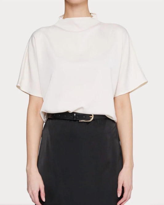 Women's Butter Satin Batwing Top