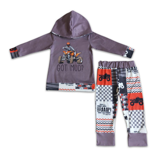 Got Mud Hoodie Patchwork Hose Jungen Boutique Kleidung