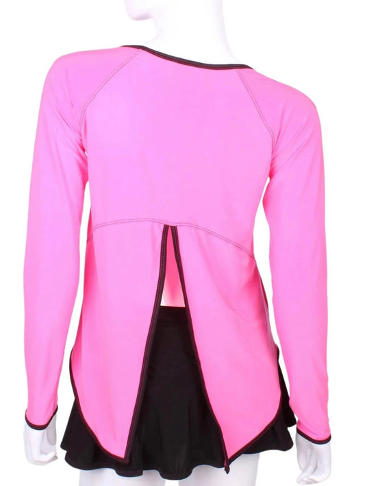 Women's Tie Back Long Sleeve Tee