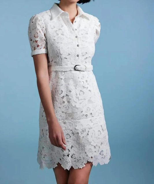 Kleid aus Guipüre-Spitze