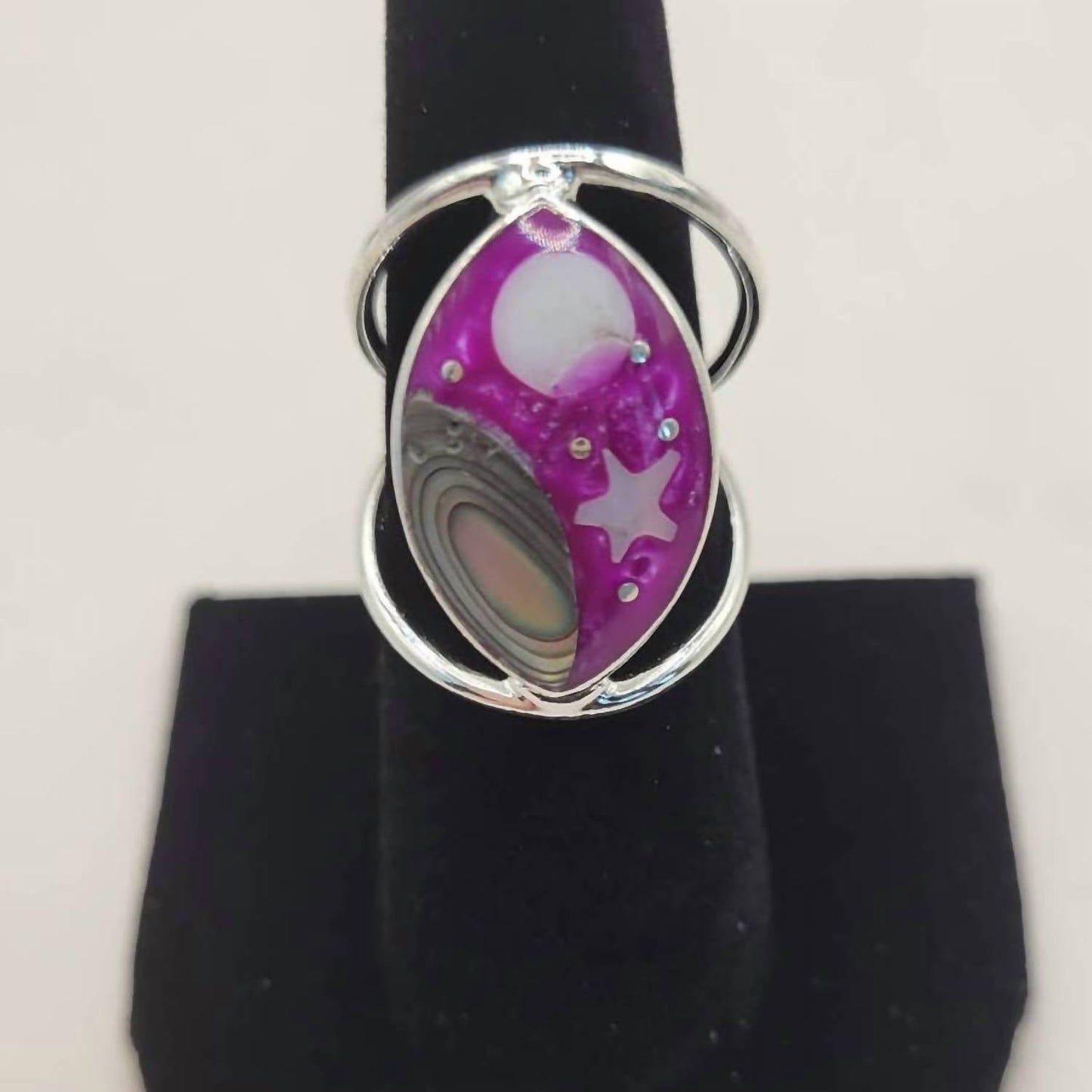 Damen-Ring mit Himmelsmotiv