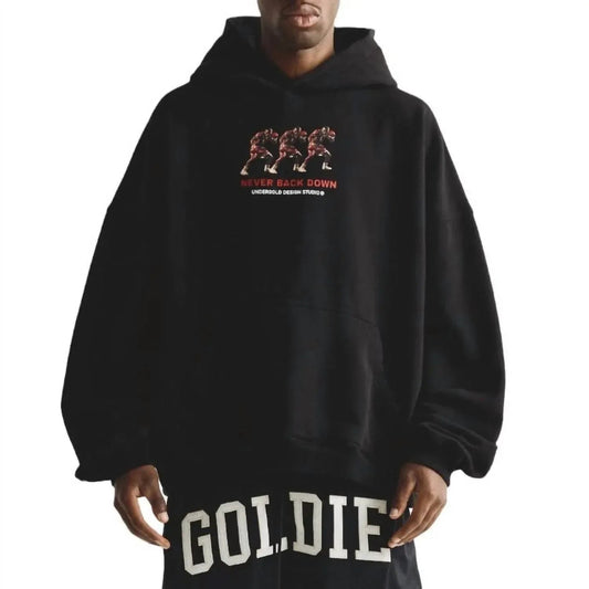 Dreamers "never Back Down" Hoodie