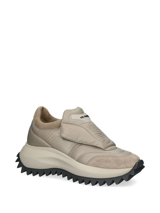 Women's Velcro Sneaker With Fur Insert