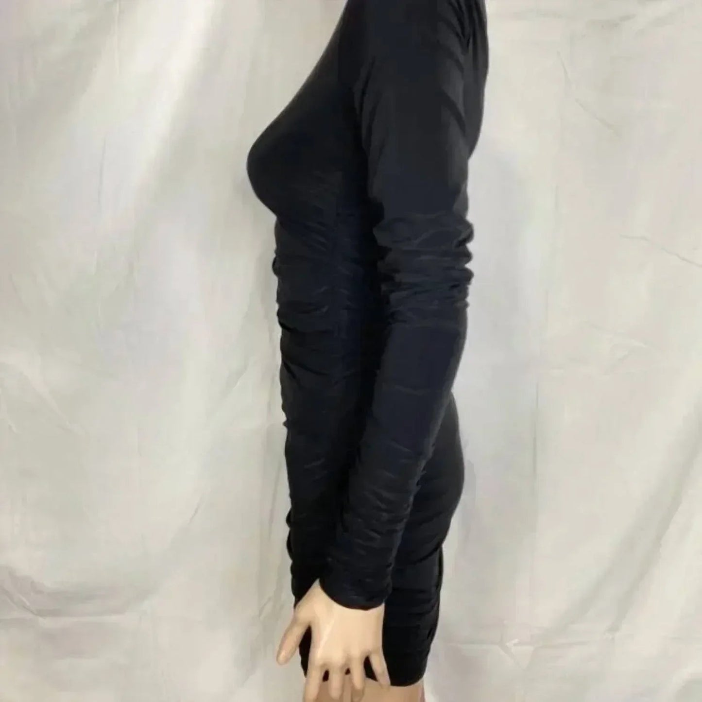 Women’s Ruched Mesh Dress