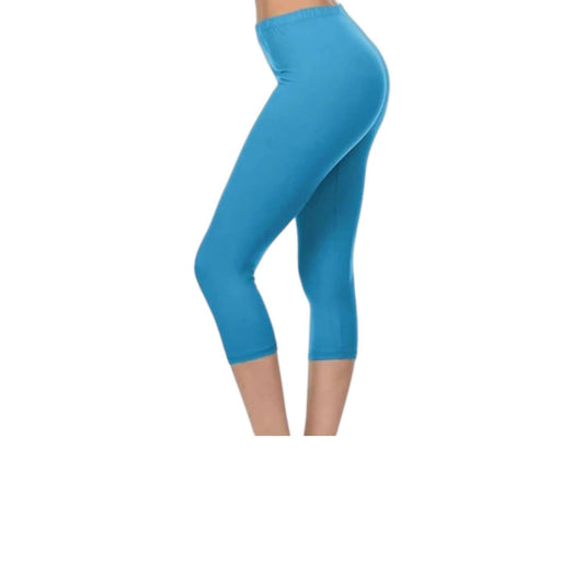 Women's Luxury Leggin Bamboo Fabric Capri