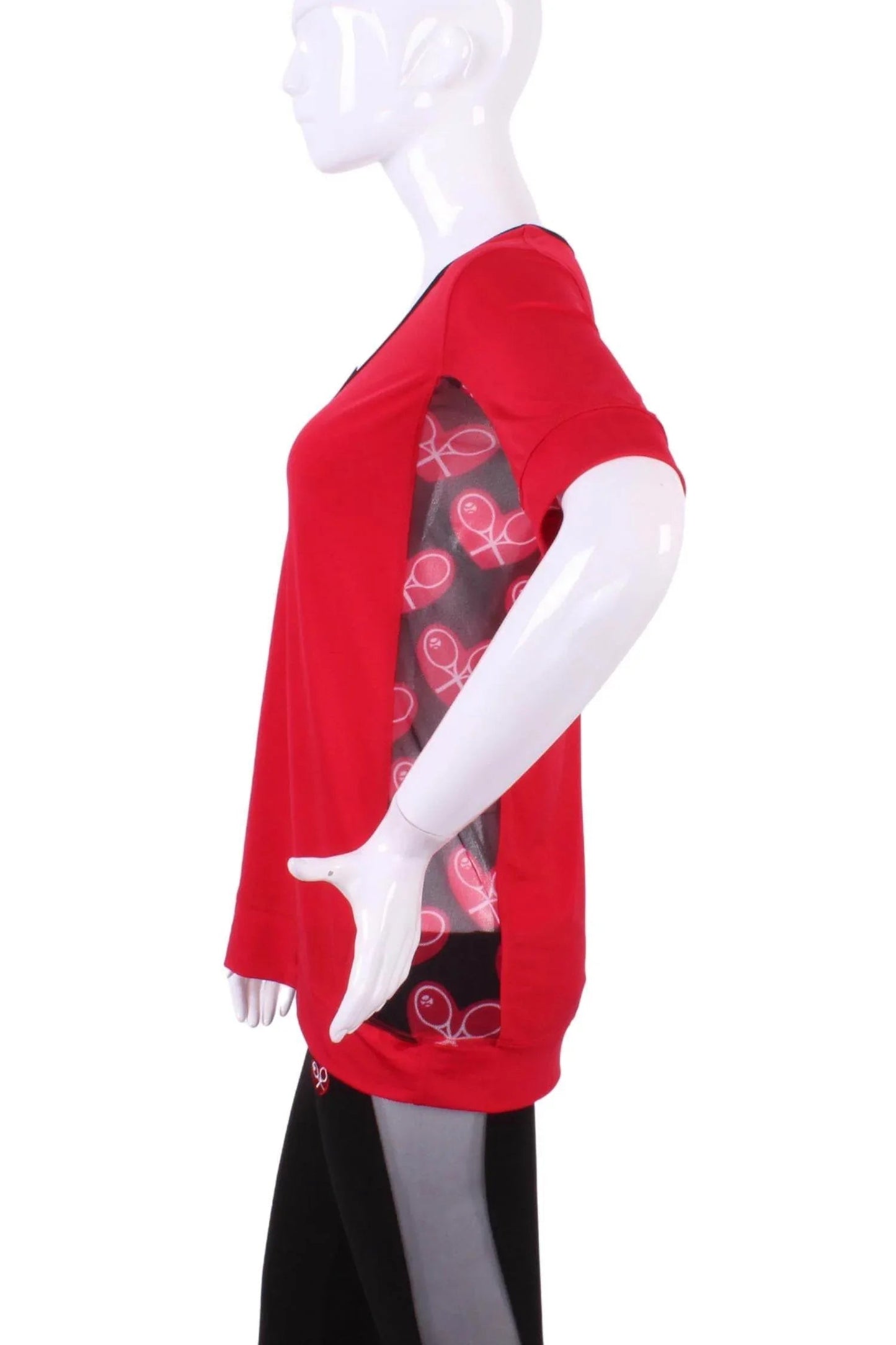 Damen Baggy V-Shirt