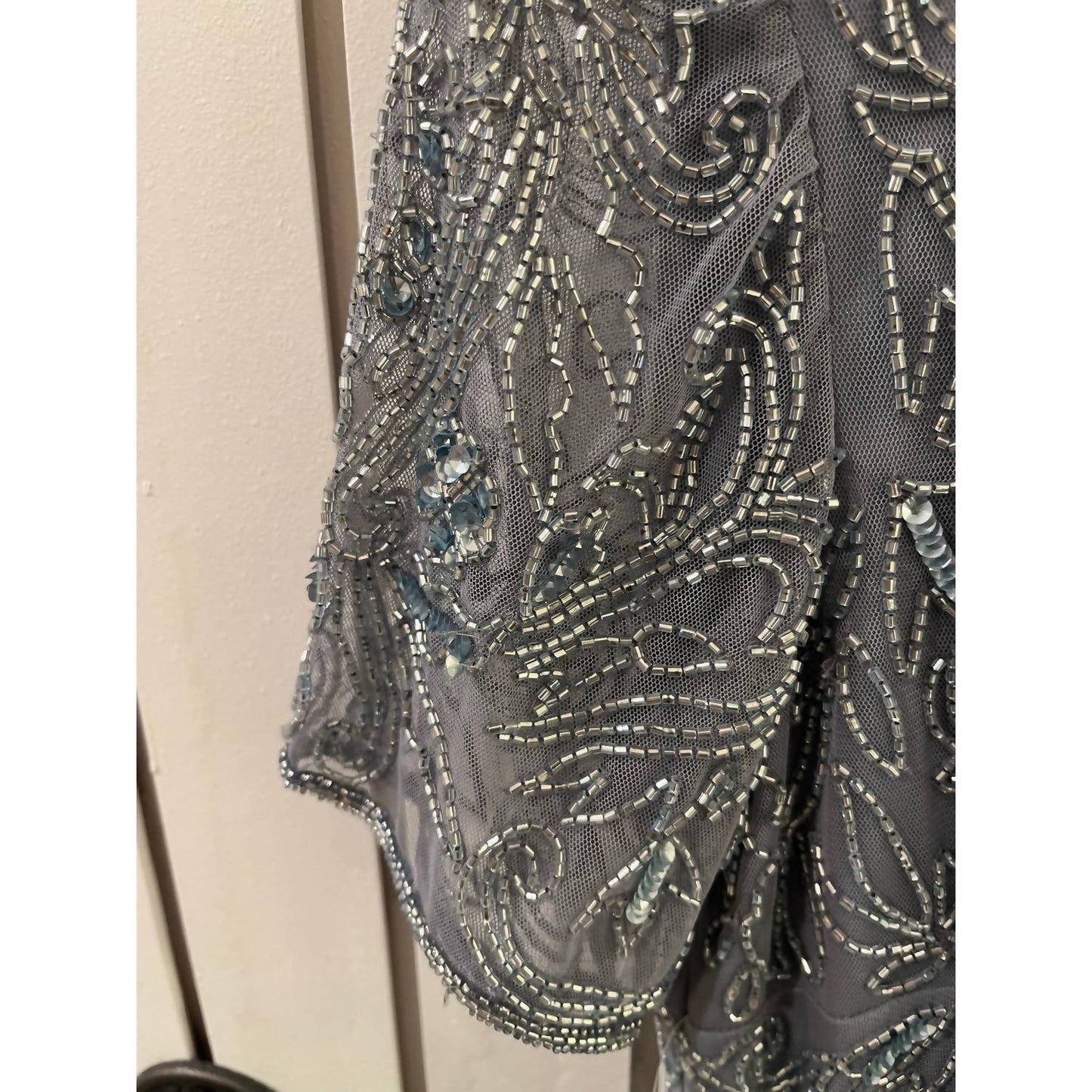 Maxikleid mit Perlen für Damen