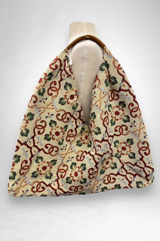 Women's Giselle Printed Cotton Canvas Oversized Hobo Bag