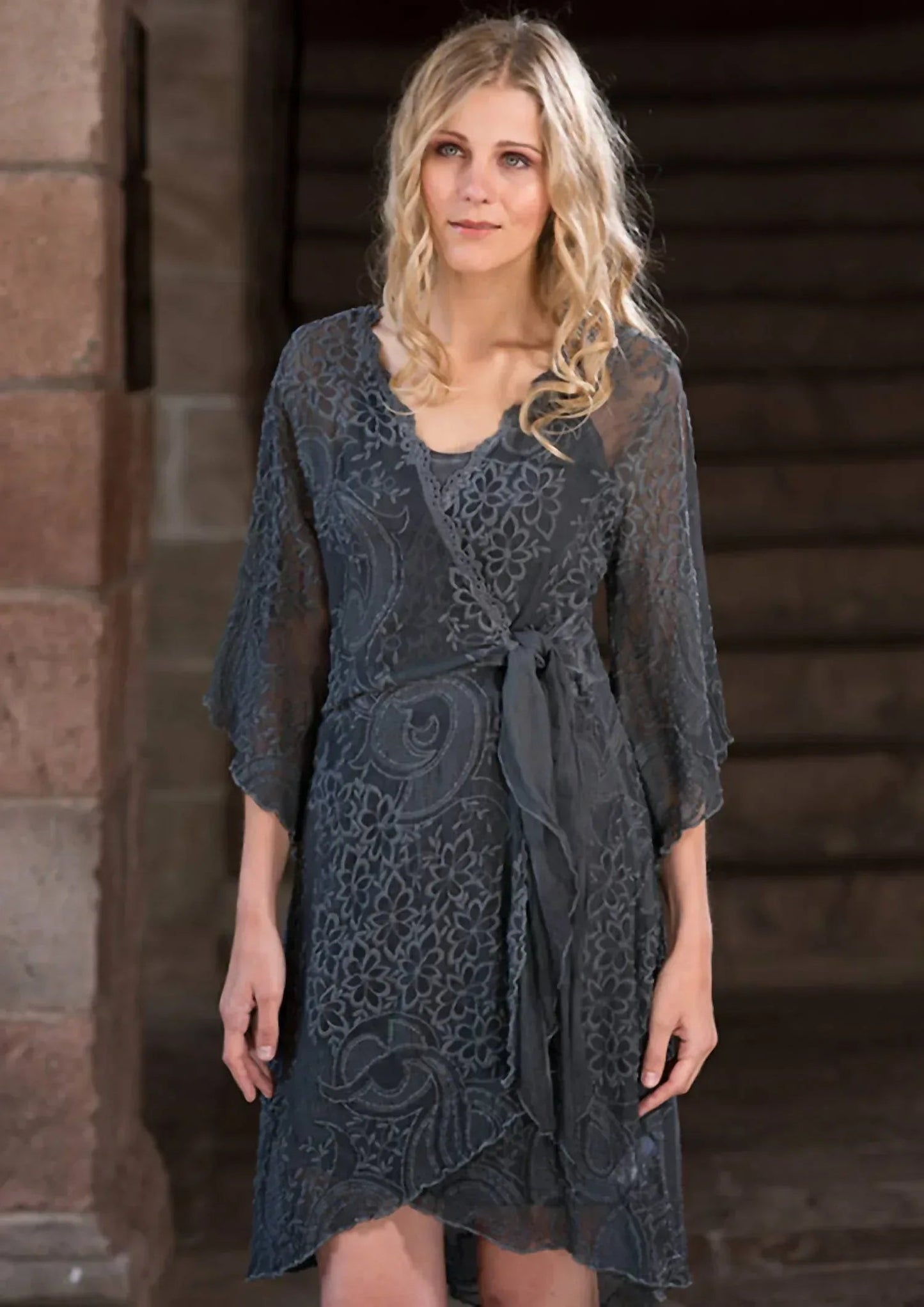 Women's Tie Front Dress