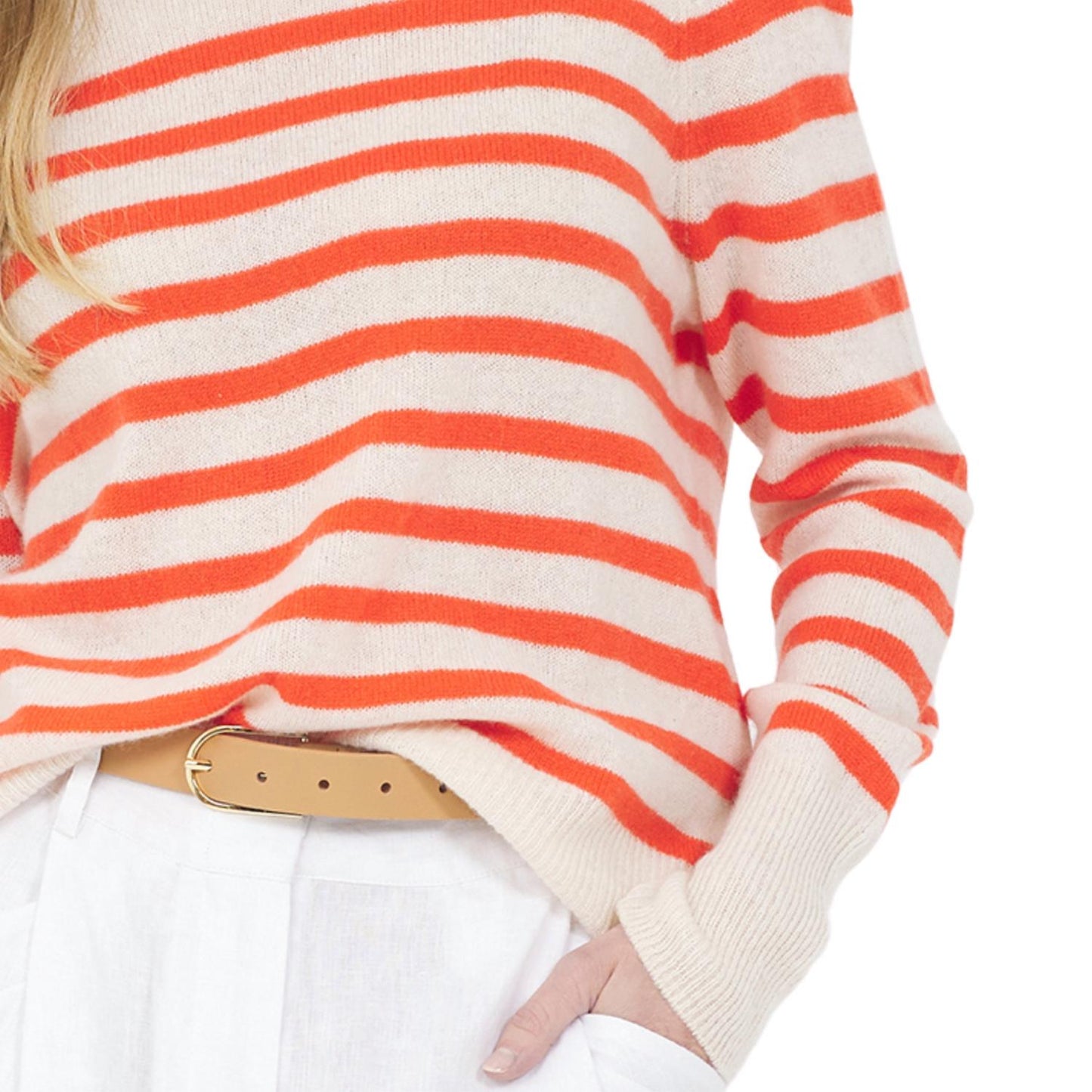 Sloane Kaschmir-Pullover-Top