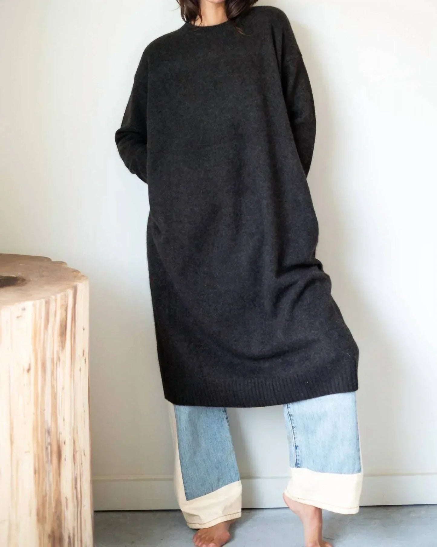 Pullover-Kleid
