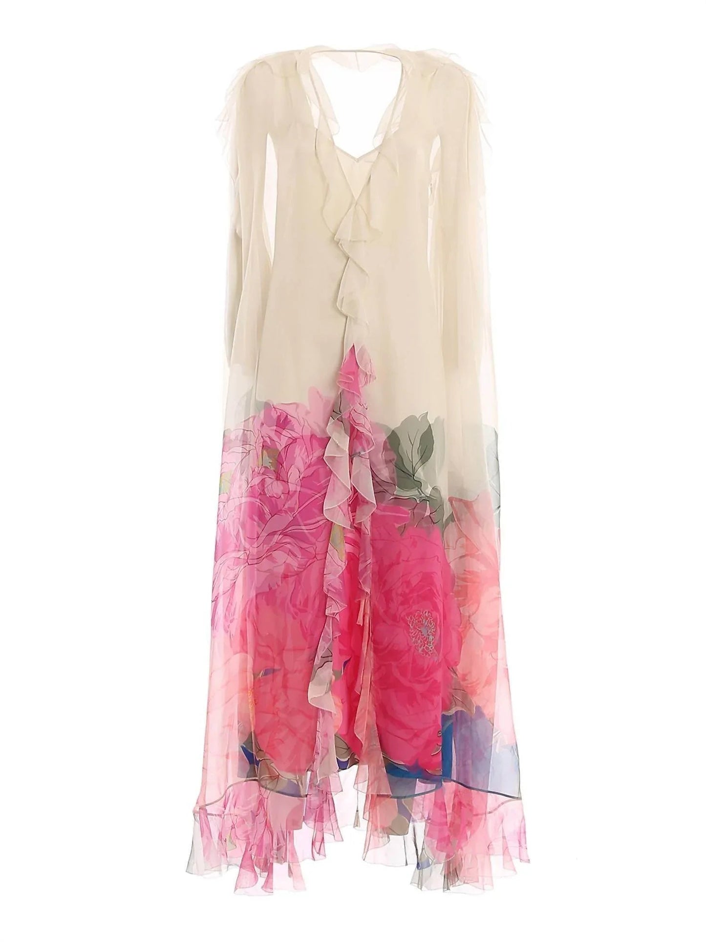 Makro Camelia Abendkleid
