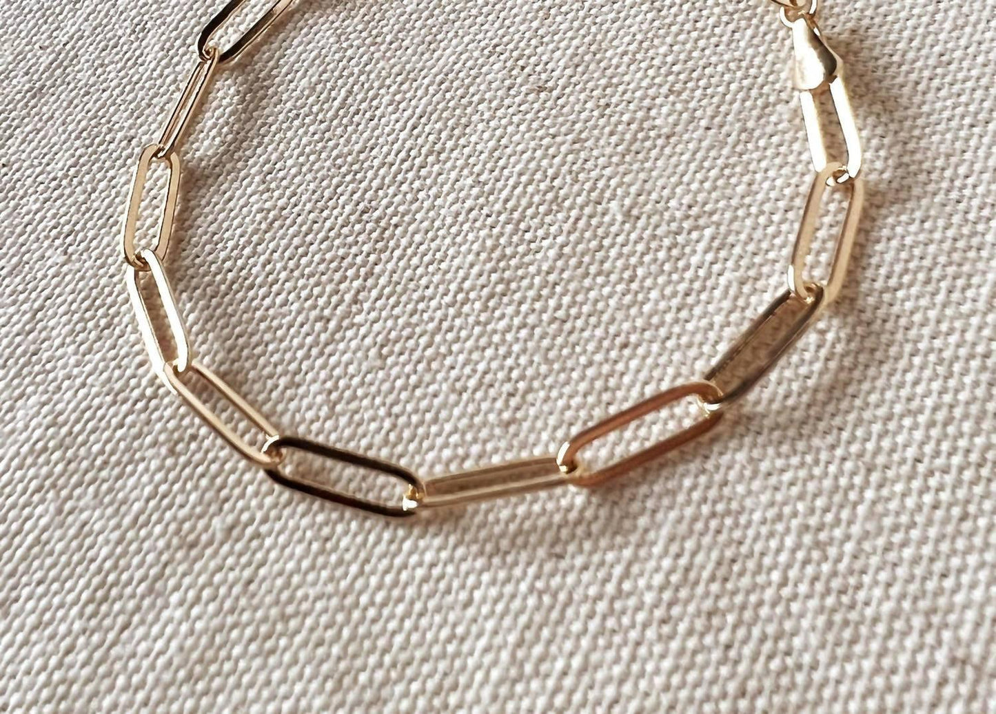 Women's Paperclip Bracelet