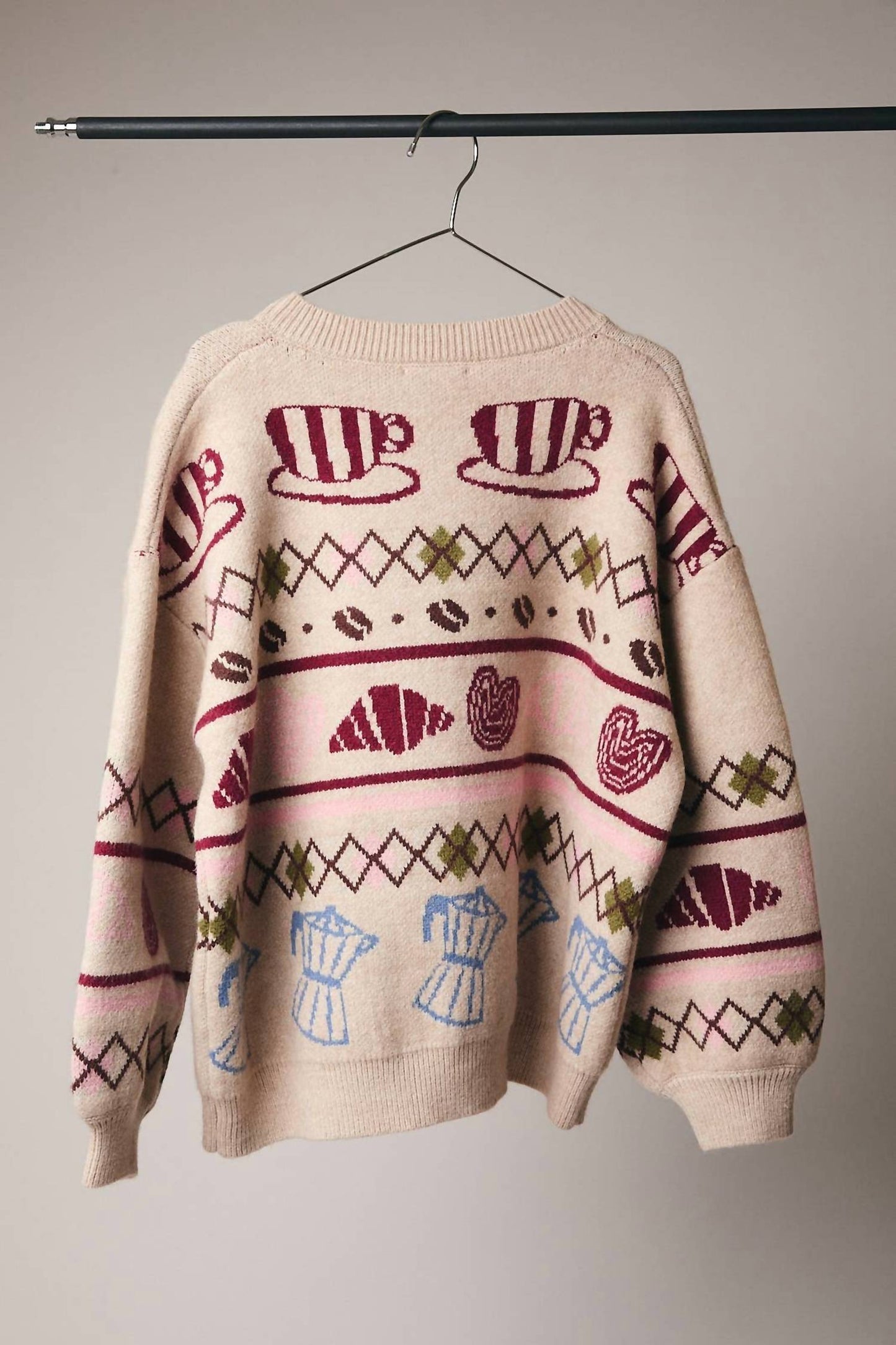 Gemütlicher Café-Cardigan