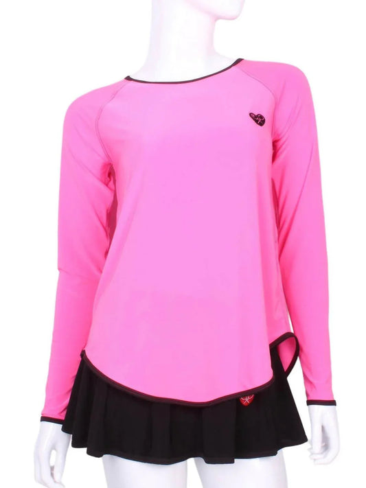 Women's Tie Back Long Sleeve Tee