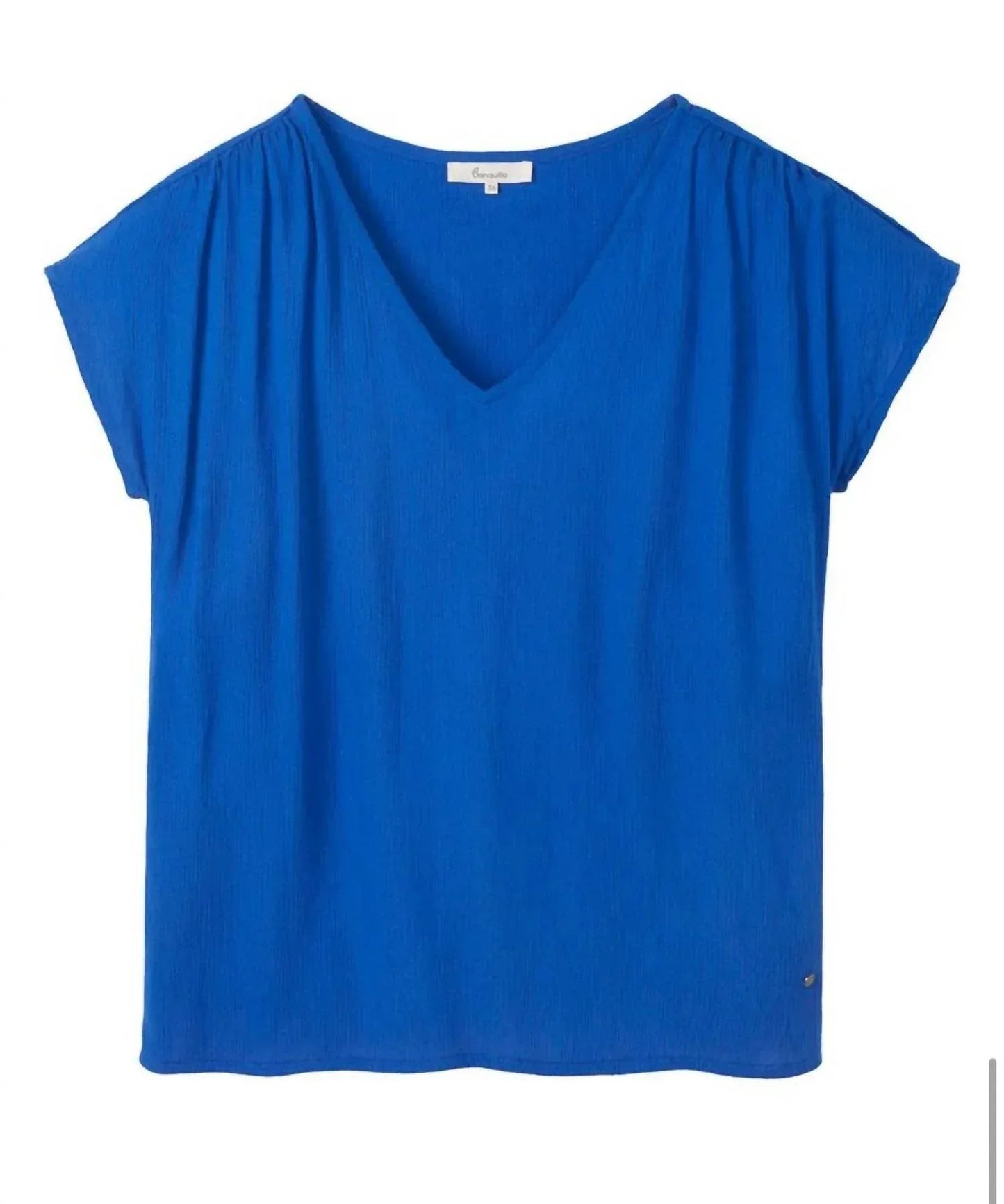 Luftiges V-Ausschnitt-Shirt