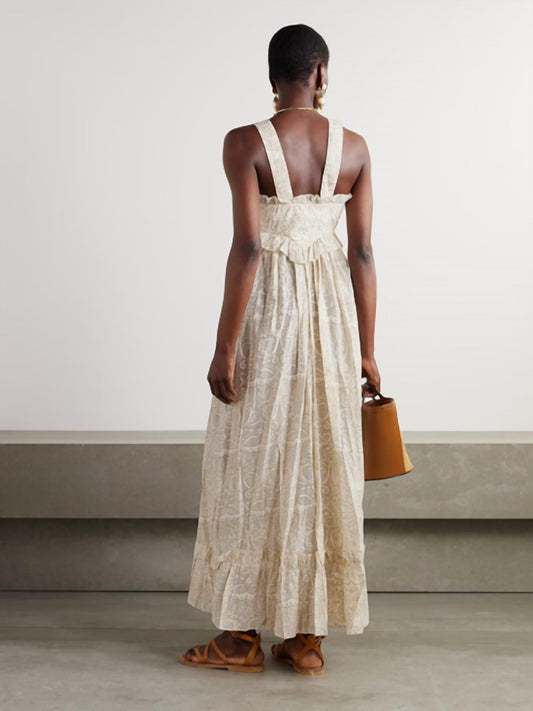 Valentina Chanderi Maxikleid