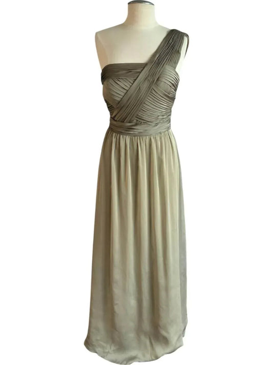 Women's One Shoulder Iridescent Bridesmaid Dress