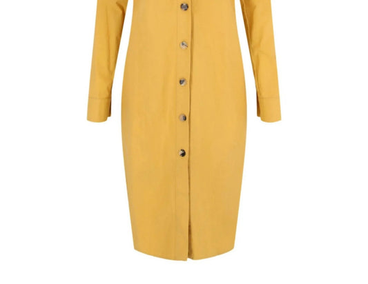 Button-Up Shirt Dress