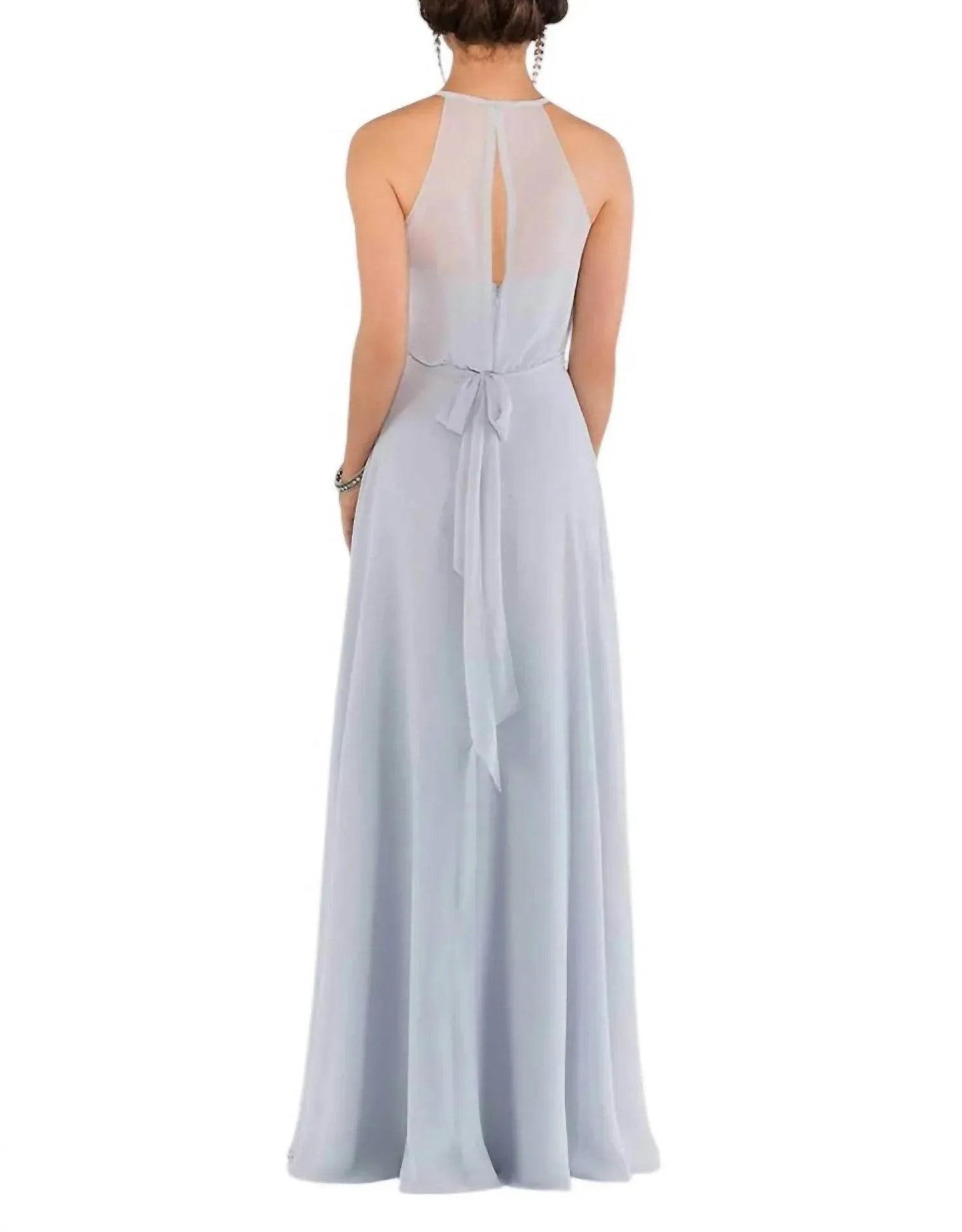 Modern Flowing Bridesmaid Dress
